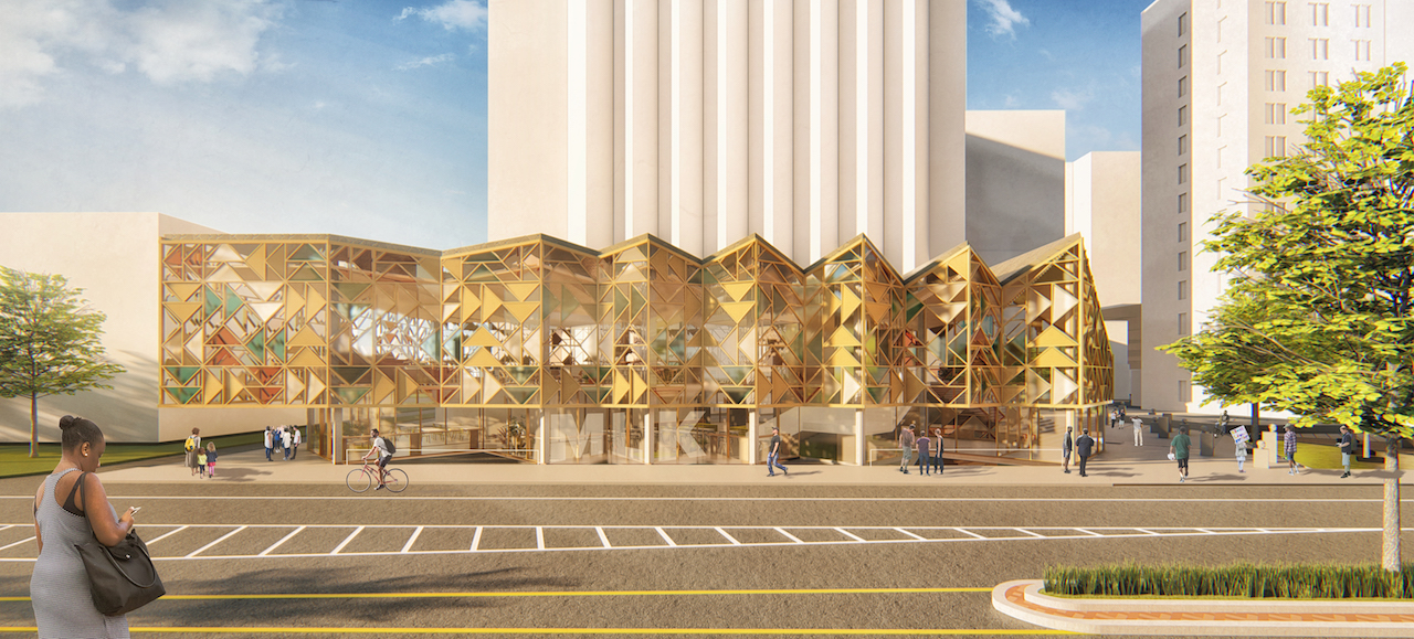 MLK Cleveland Library Facade