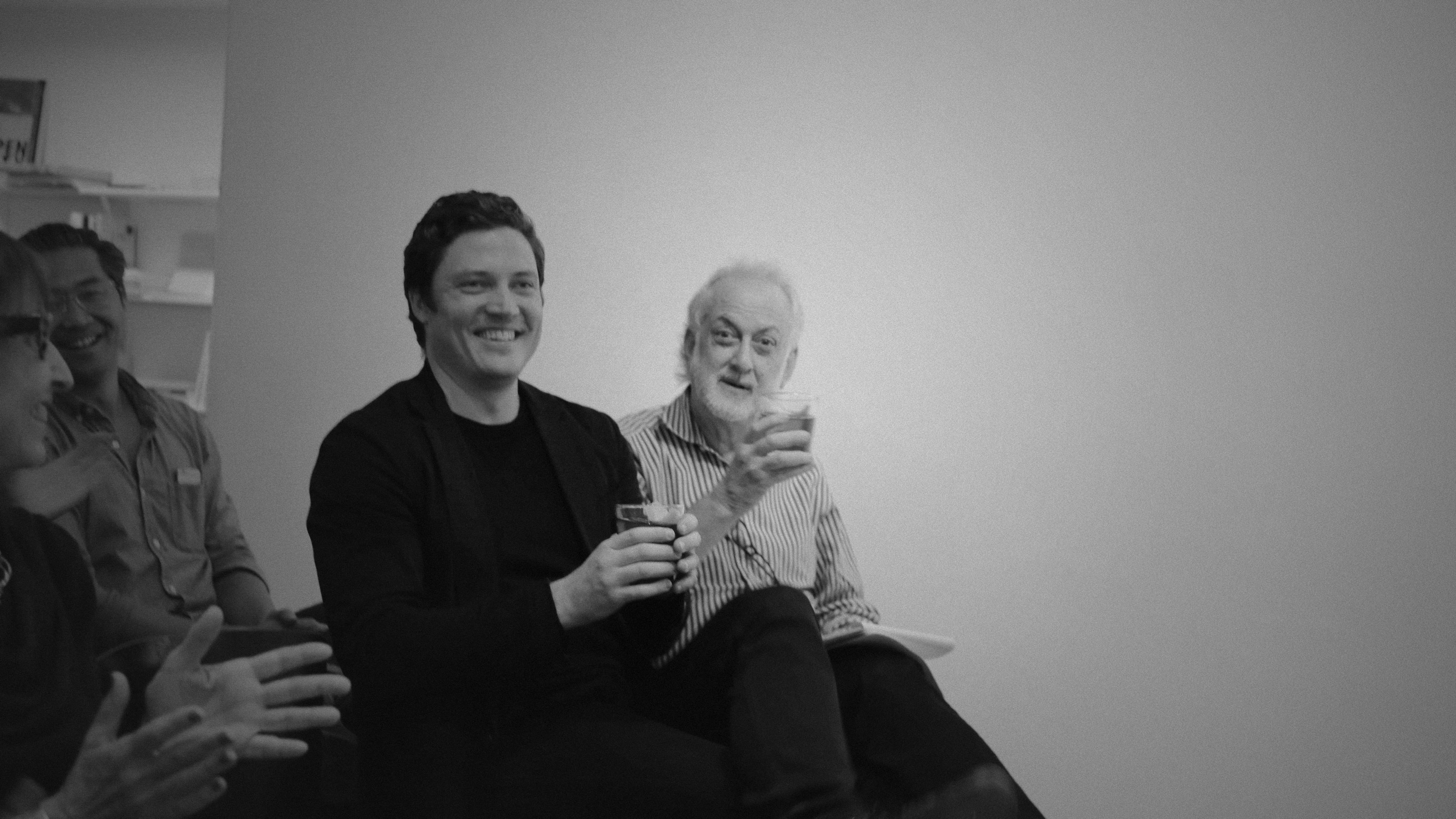 Michael Murphy and Michael Sorkin at Cocktails and Conversations, AIA NY 2016