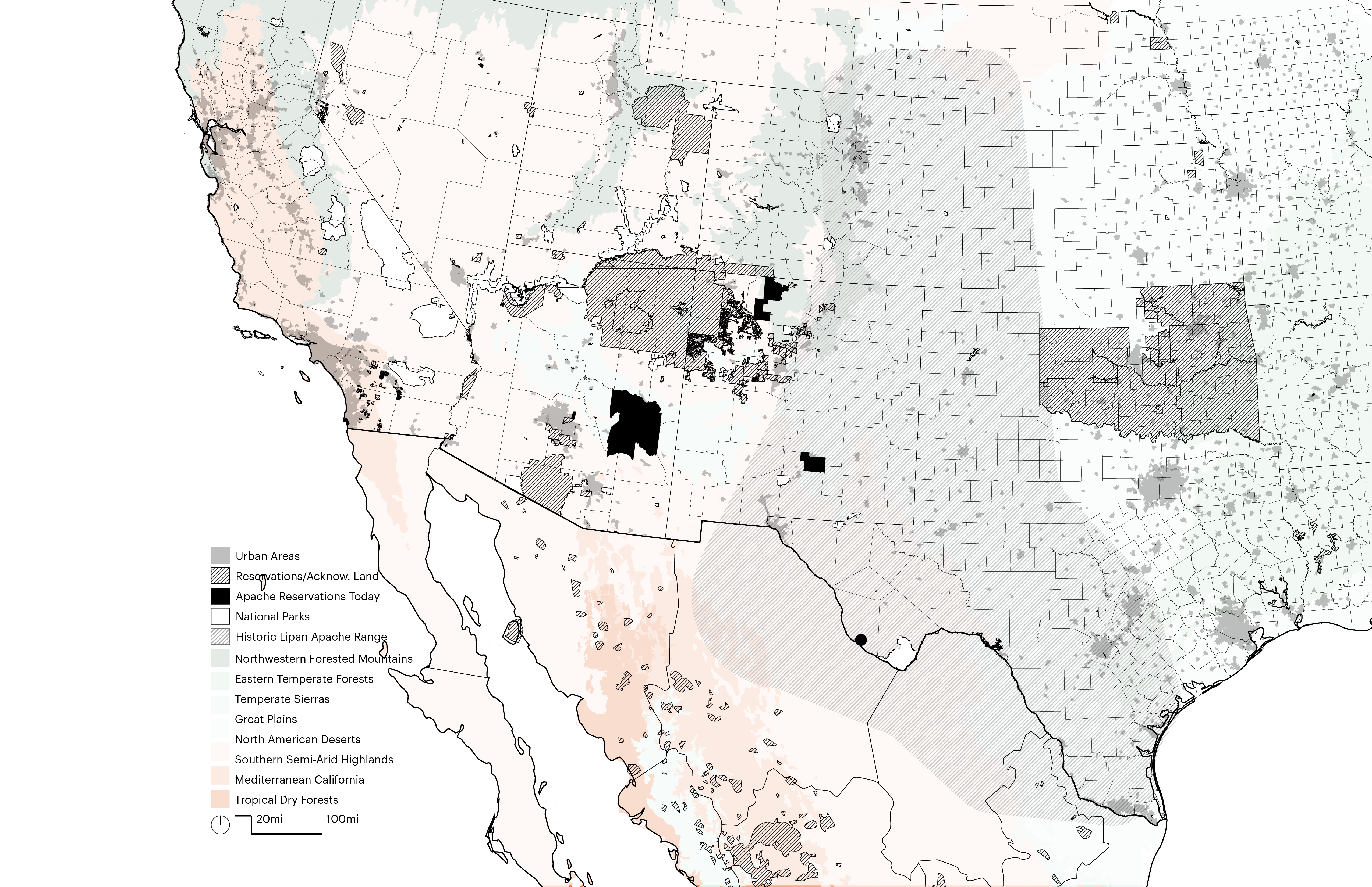 Lipanes regional context