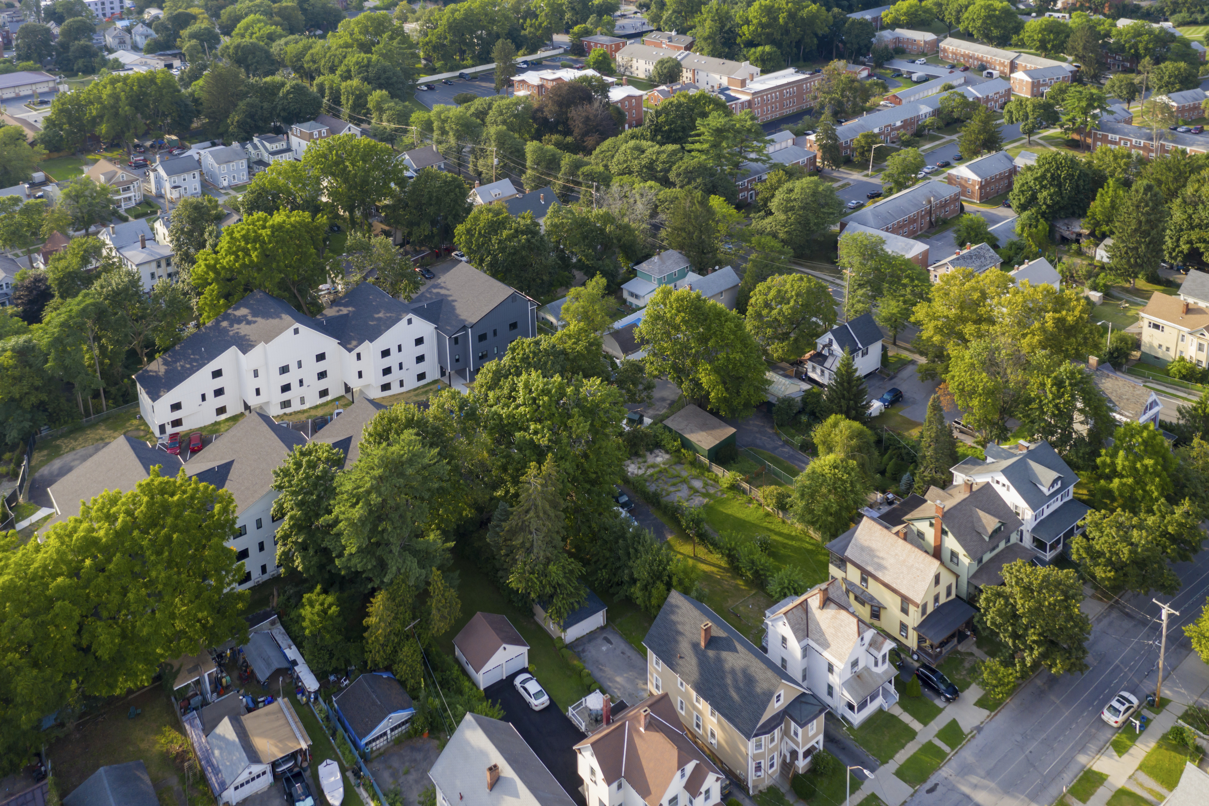 Maple Street aerial