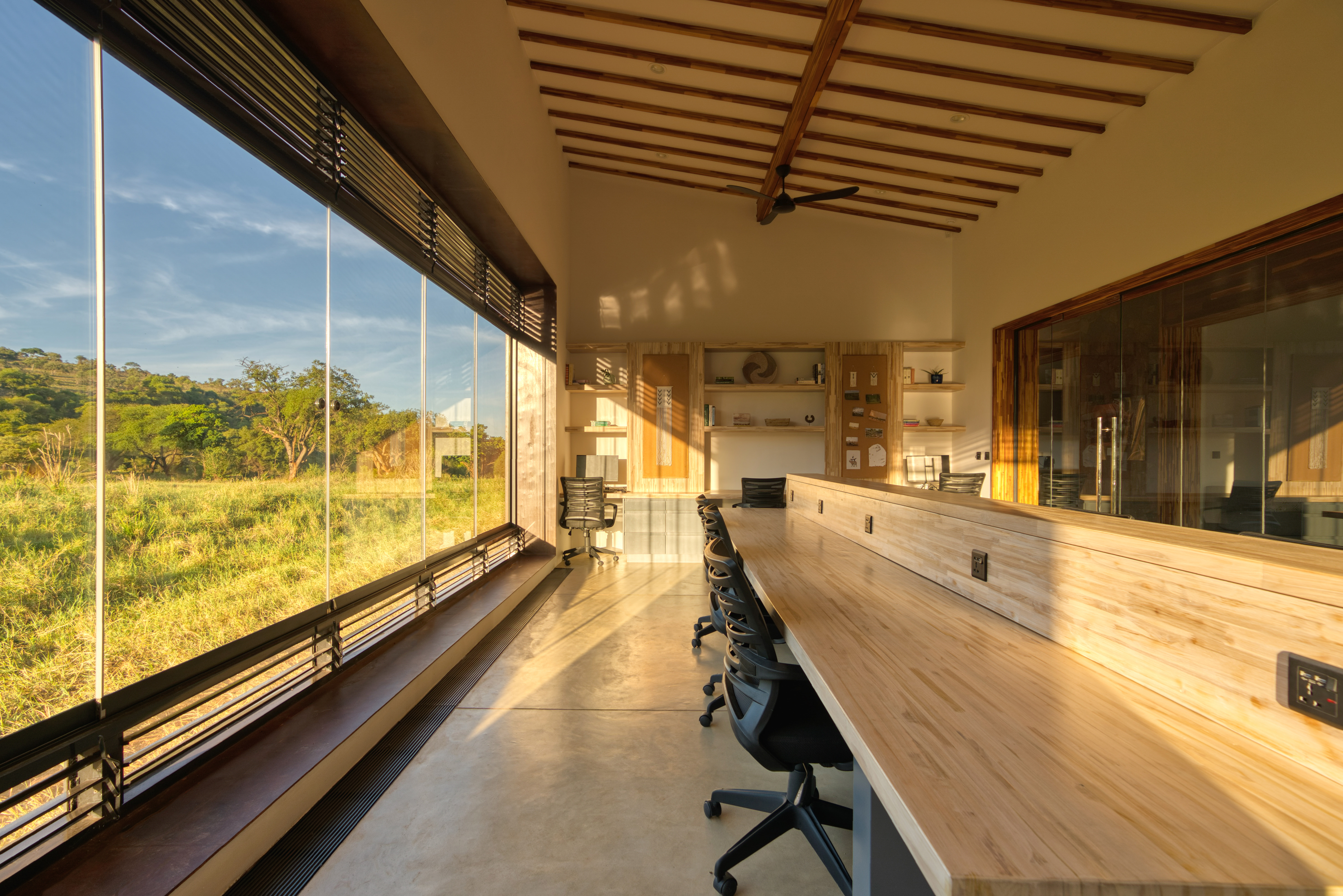 Research and Innovation for the Serengeti Ecosystem (RISE) Center office view