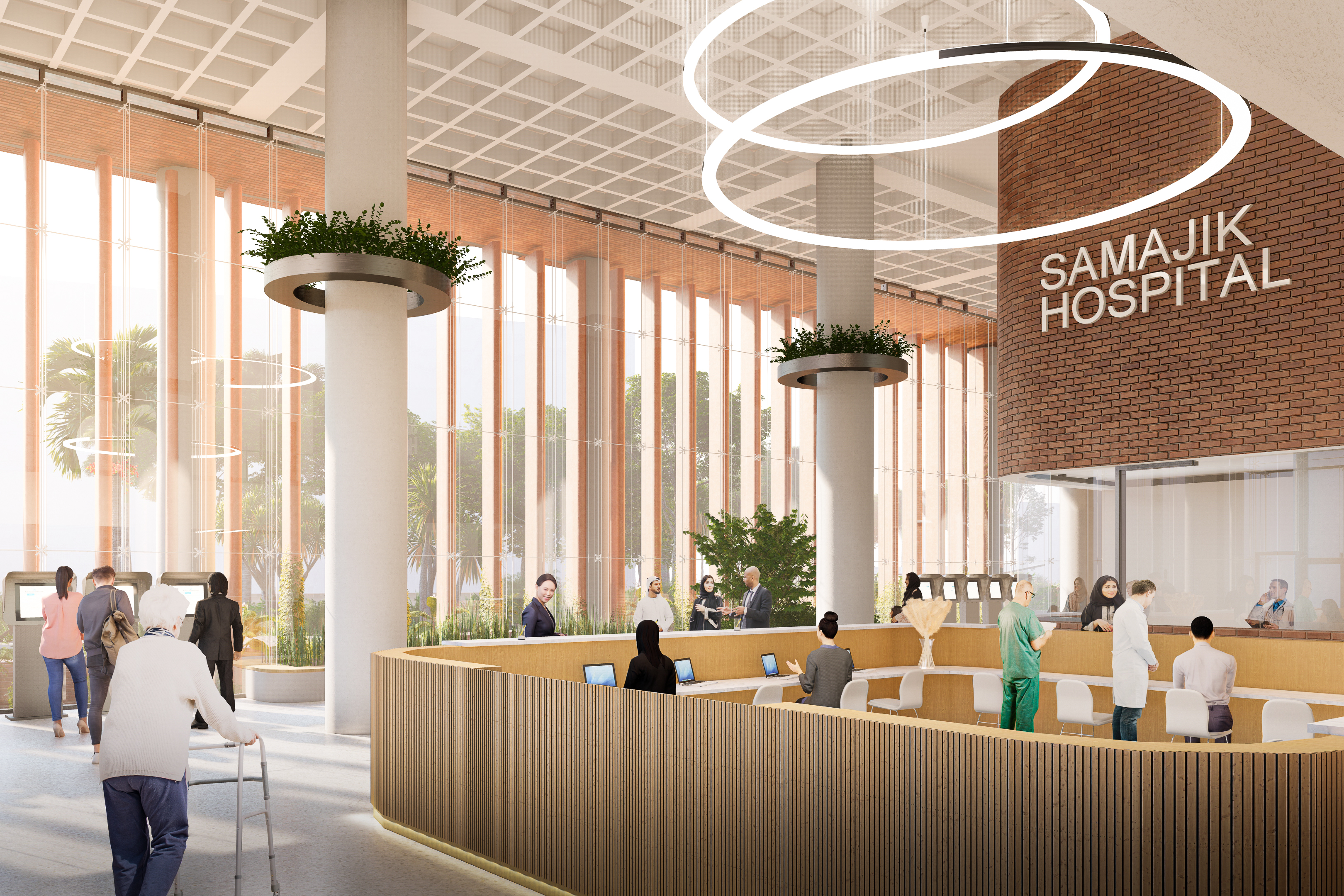 Samajik Hospital Reception