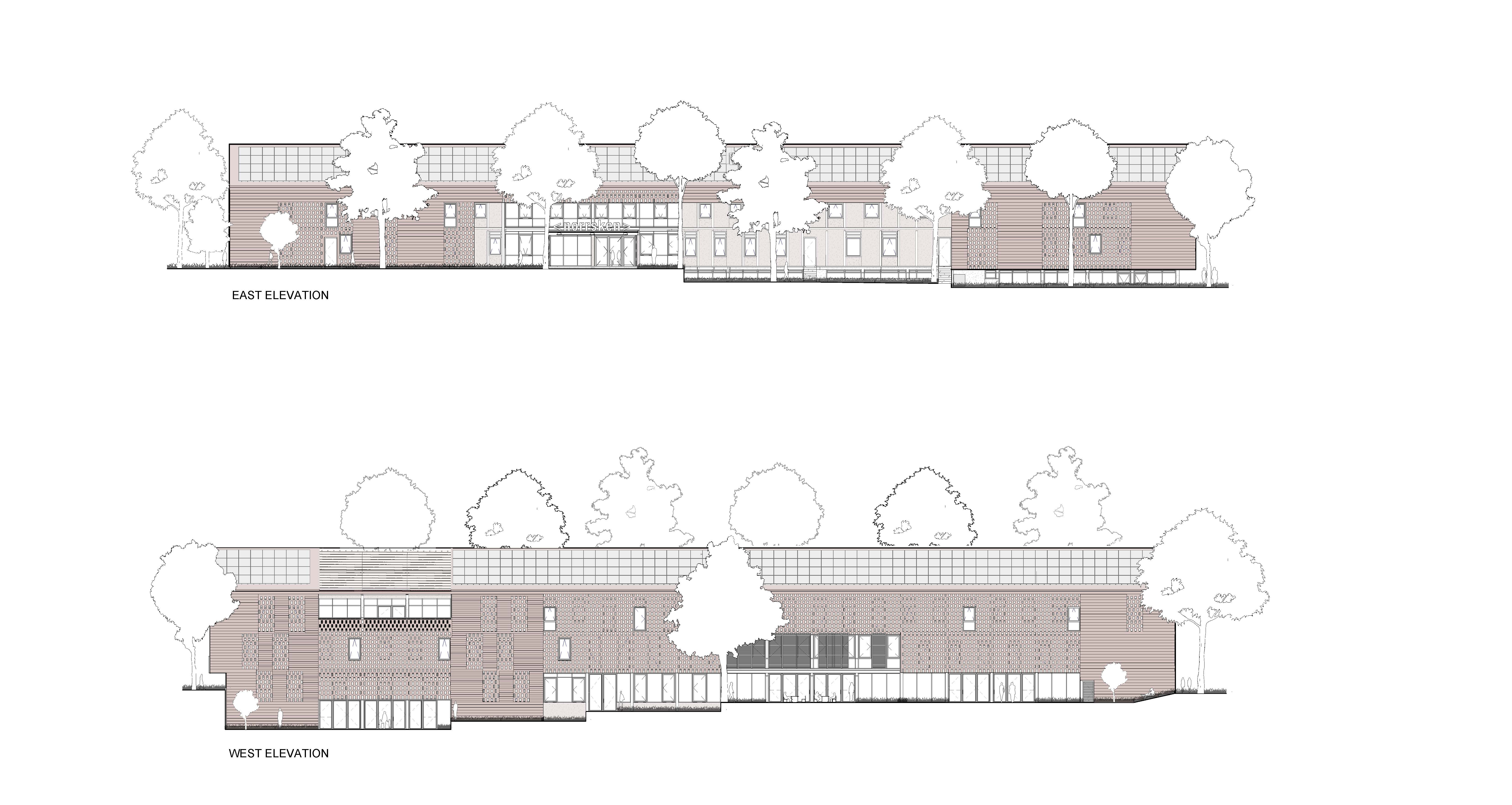 Main building elevation