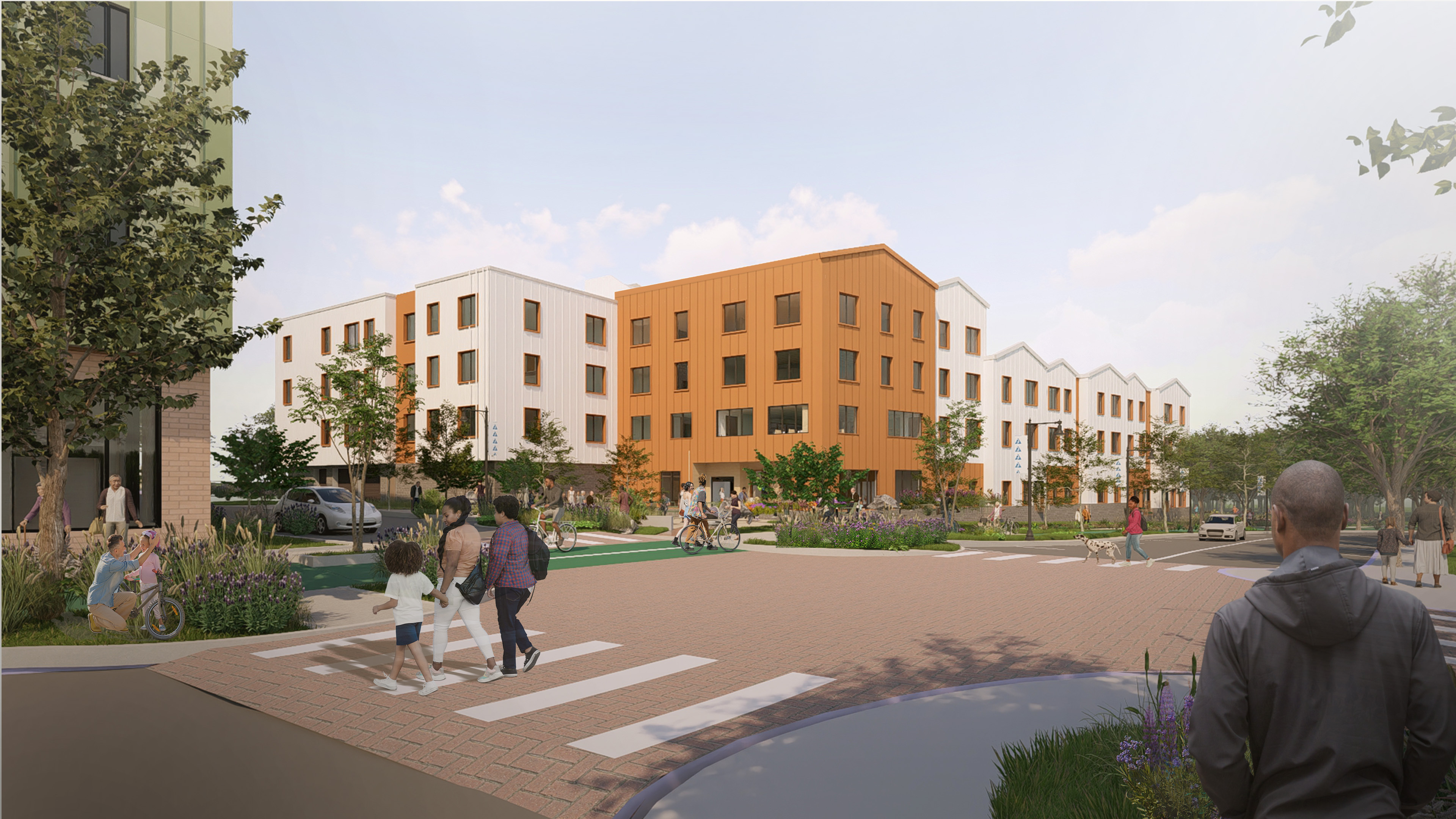 Treehouse Rendering from the street