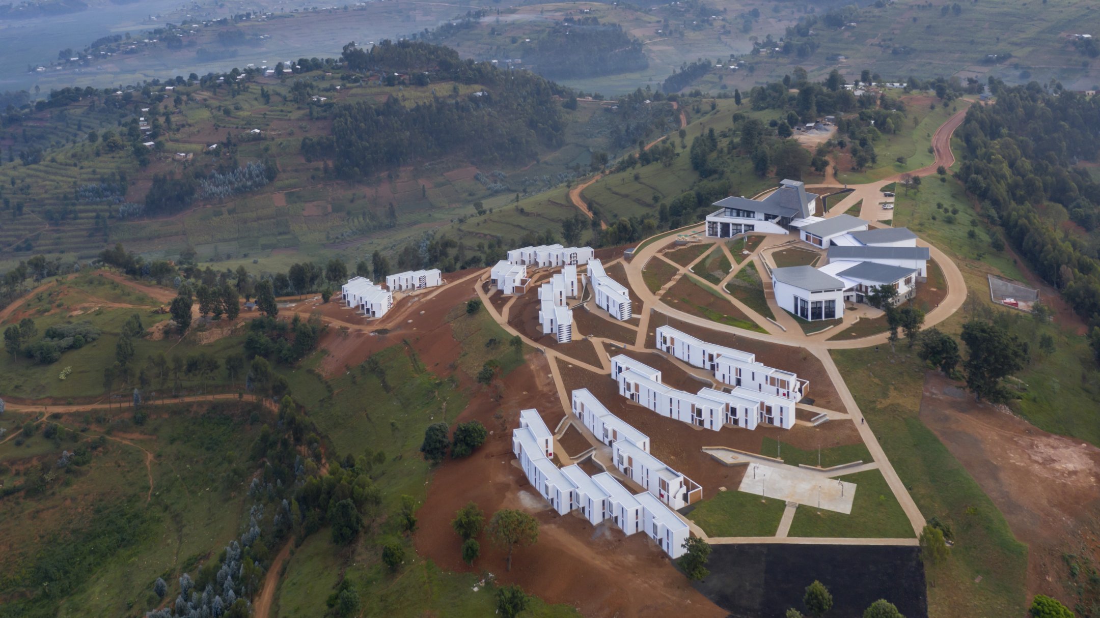 University of Global Health Equity Campus Aerial 