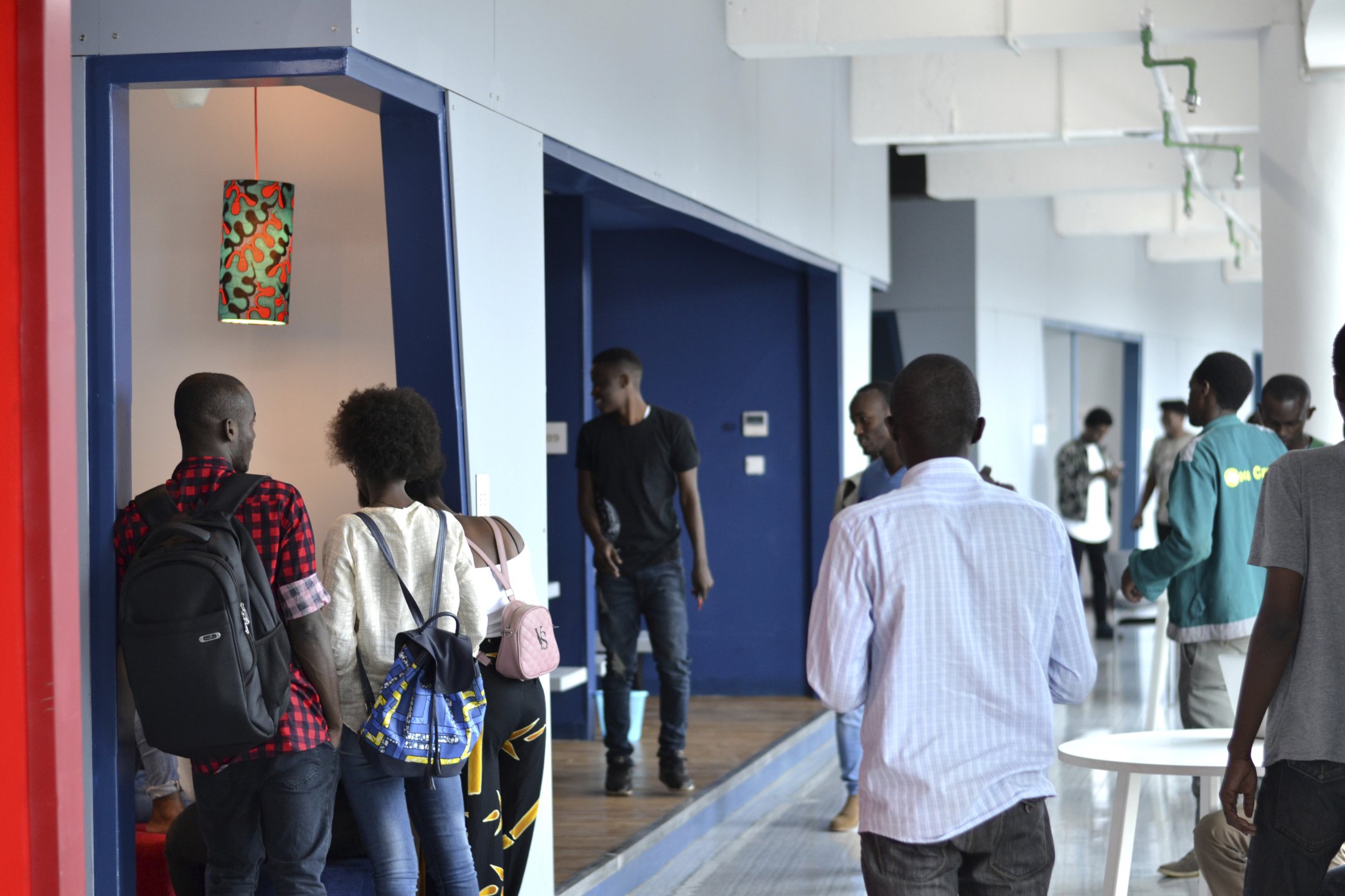 Interior of the ALU Kigali Heights Space