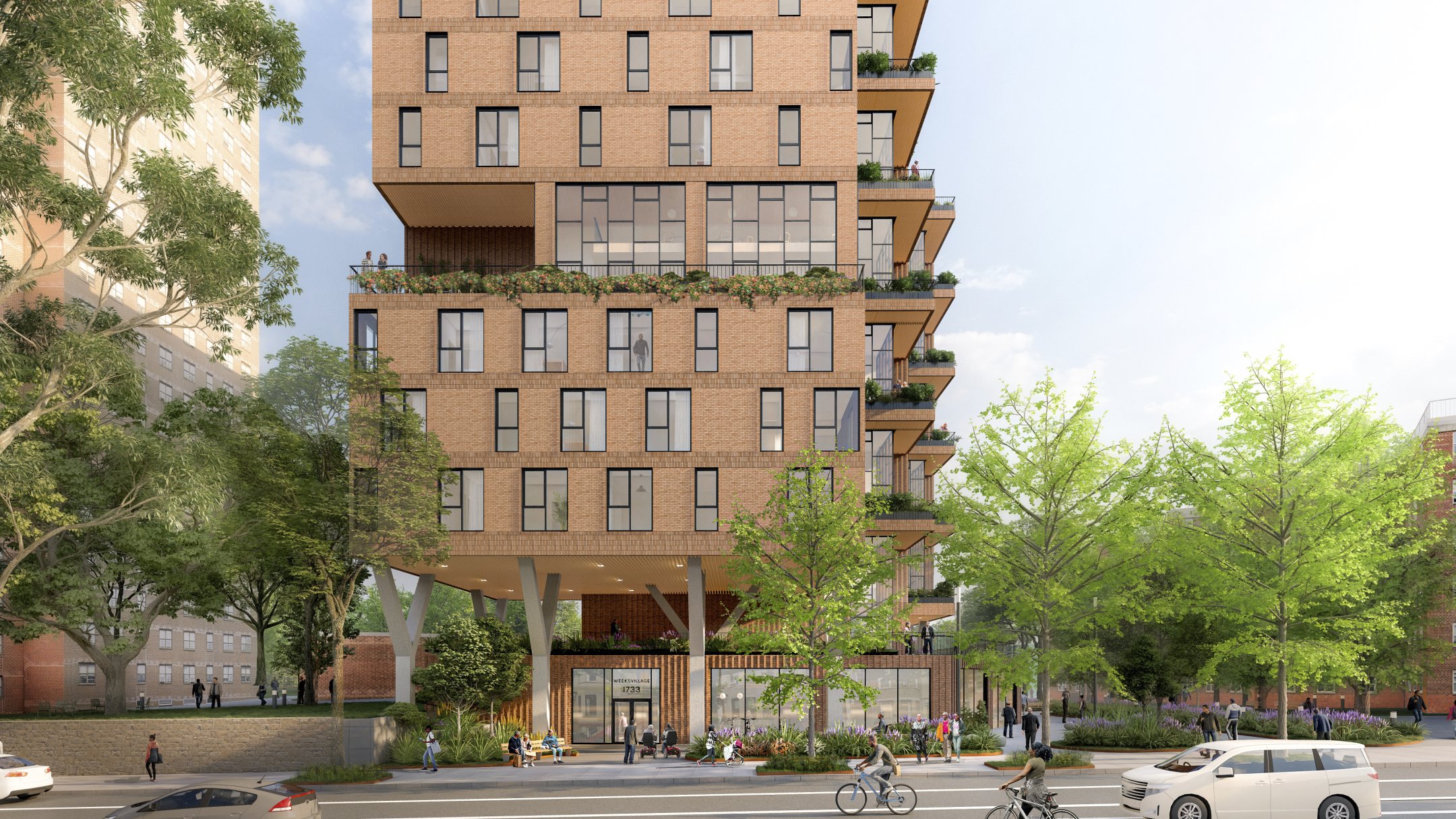 Weeksvillage exterior render