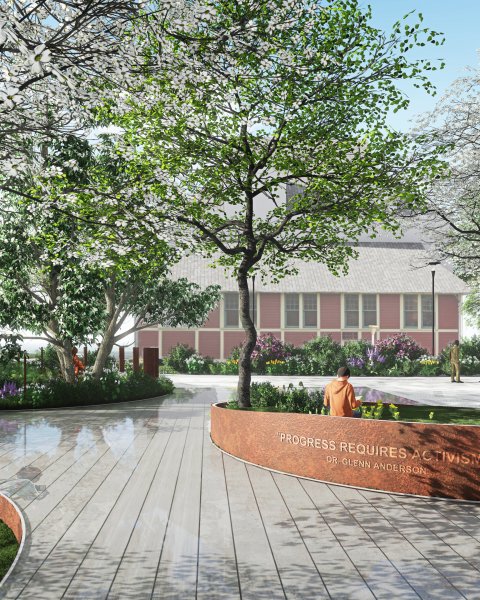 Louise B. Miller Pathways and Gardens
