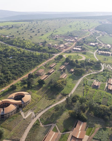 Rwanda Institute for Conservation Agriculture Aerial