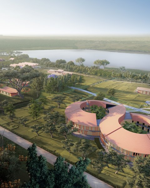 Aerial of the RICA campus
