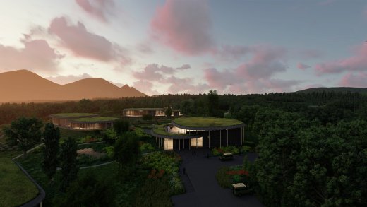 Ellen DeGeneres Campus of the Dian Fossey Gorilla Fund rendering