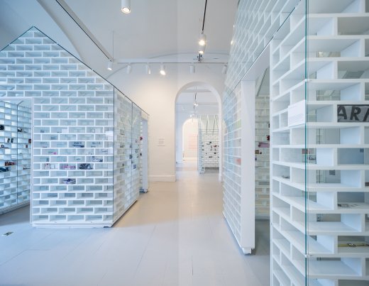 Image of the Gun Violence Memorial Project on view at the National Building Museum