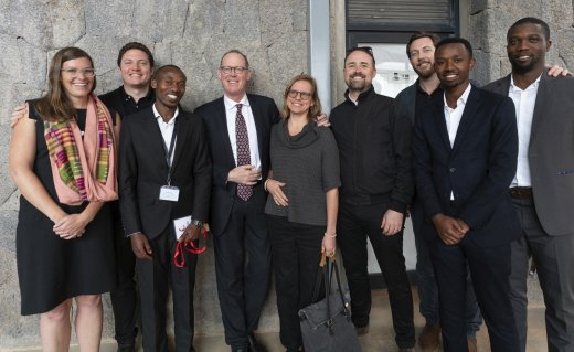 Photo of Dr. Paul Farmer and MASS Principles