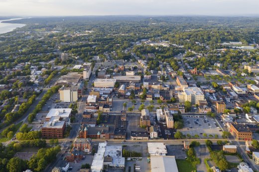 Fringe Cities Aerial: Poughkeepsie