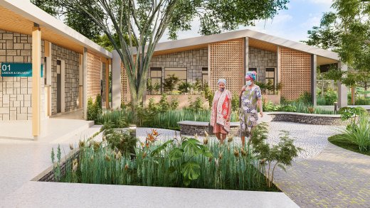 Maternity Hospital courtyard
