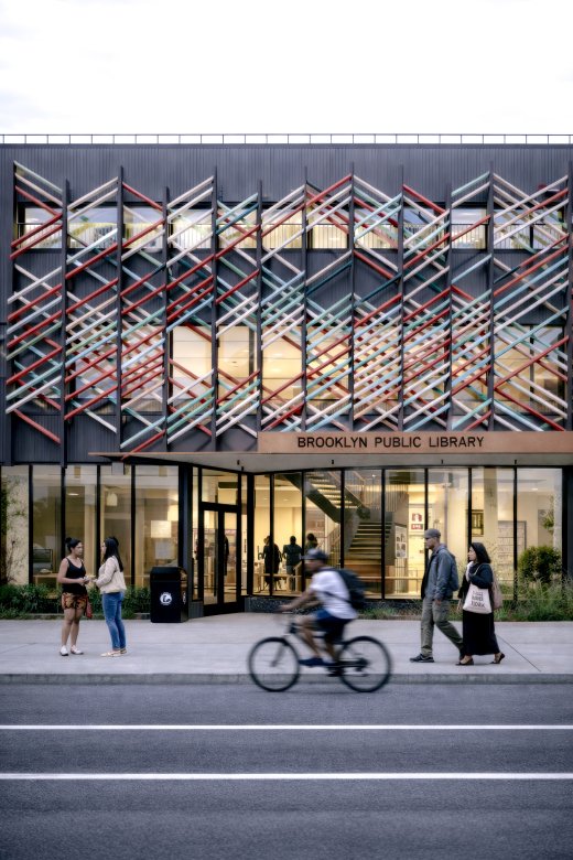 BPL Entryway, rendering enhanced with AI