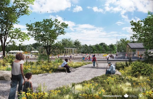Sojourner Truth State Park rendering of future phases
