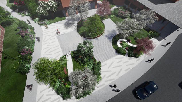 Louise B. Miller Pathways and Gardens