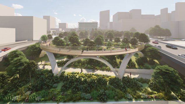 Harris County Remembrance Park axon