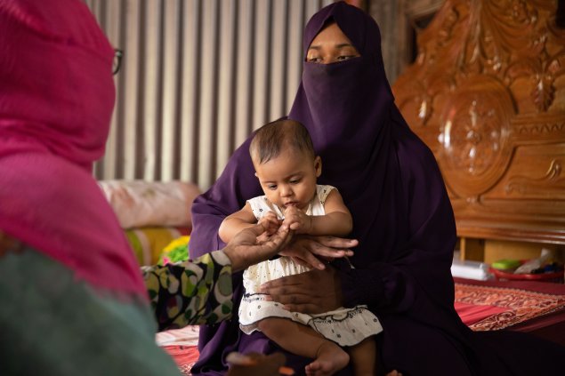 mother with child