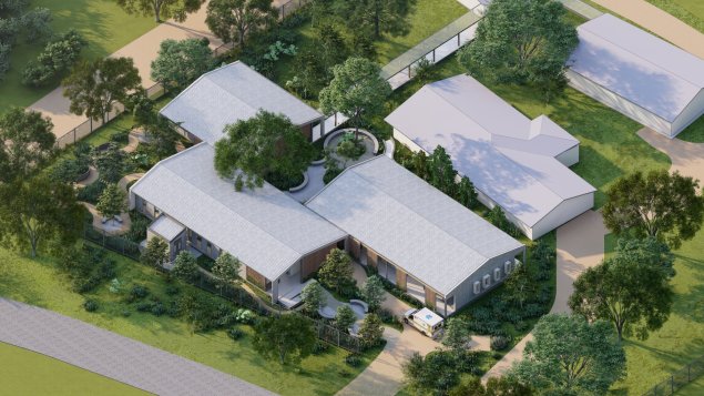 Matungu Maternity Hospital aerial