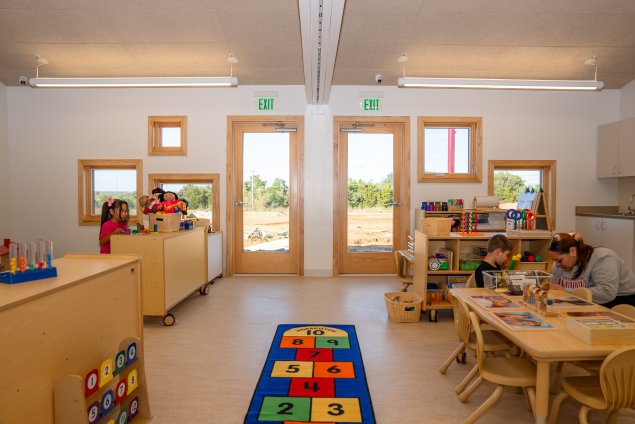 Caddo Child Care Center classroom