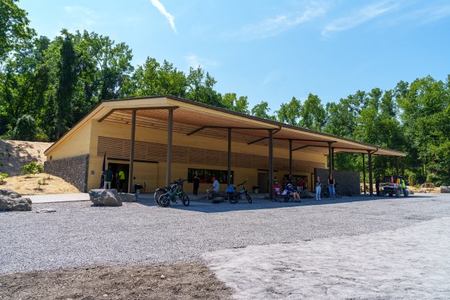 Lakeside Pavilion Structure. Image: New York State Parks & Historic Sites