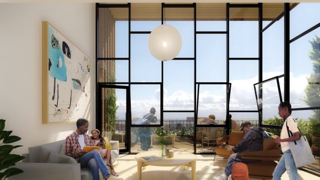 Weeksvillage interior render