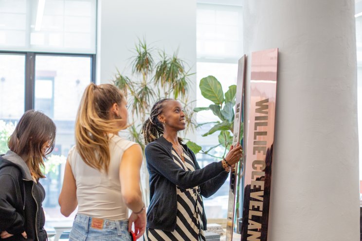 Boston Office candid