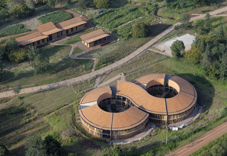 RICA Aerial of Year 2 and 3 Housing