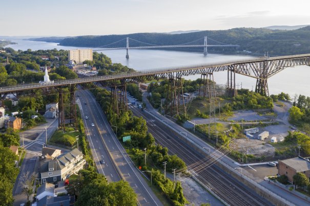 Aerial of Poughkeepsie, NY. PC: Iwan Baan
