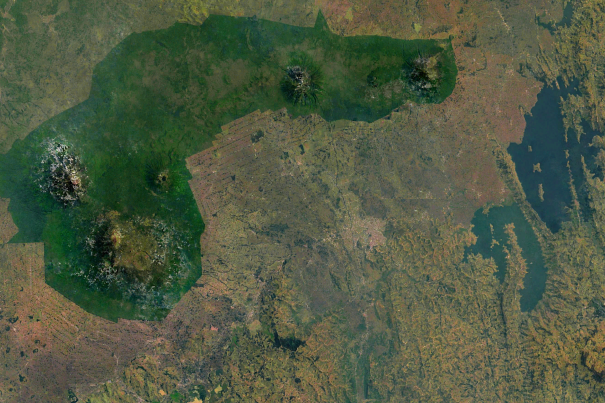 Musanze Aerial Map