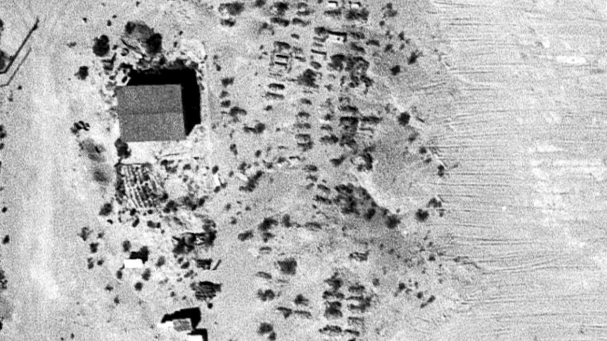 Lipan Apache Cemetery Aerial