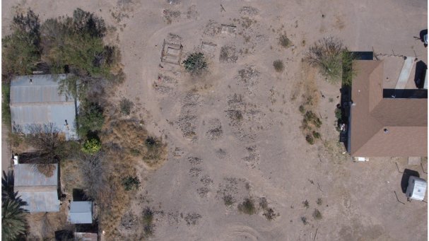 Lipan Cemetery Aerial 