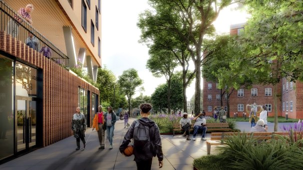 Weeksvillage exterior render