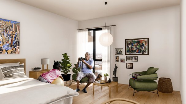 Weeksvillage interior render
