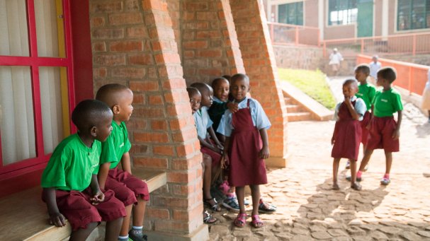 Children at Jabana Preschool