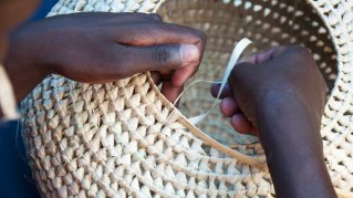 Weaving closeup: RICA